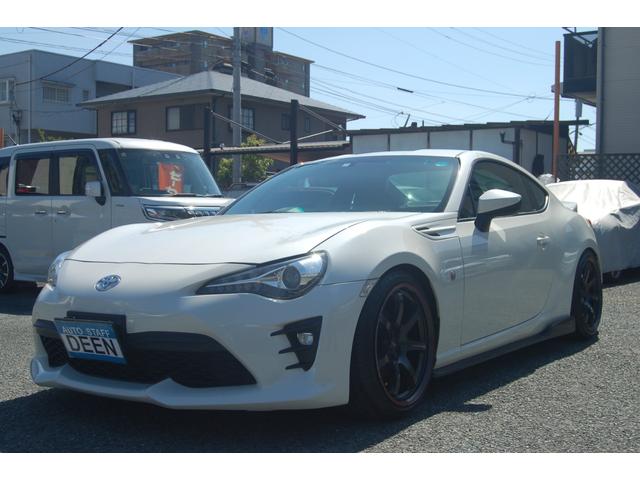 トヨタ ８６ ＧＴリミテッド　ワンオーナー　ＬＳＤ　車高調　エアロ　アルパインナビ／ＴＶ