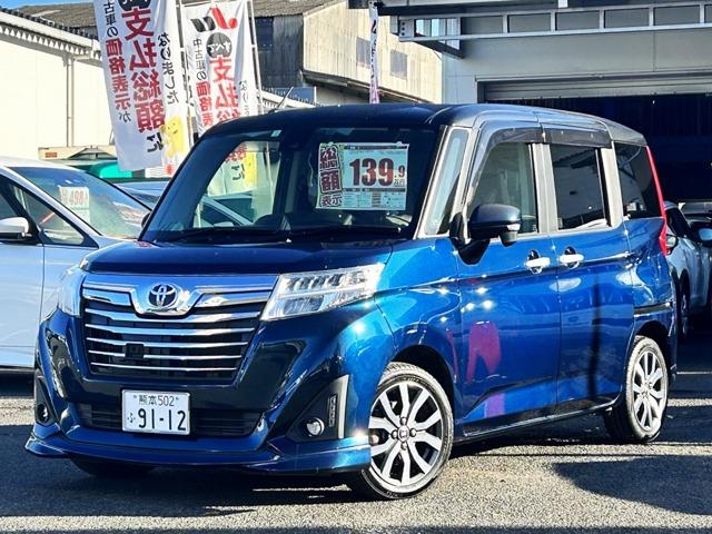 トヨタ ルーミー カスタムＧ−Ｔ　ワンオーナー車　ターボ車　両側パワースライドドア