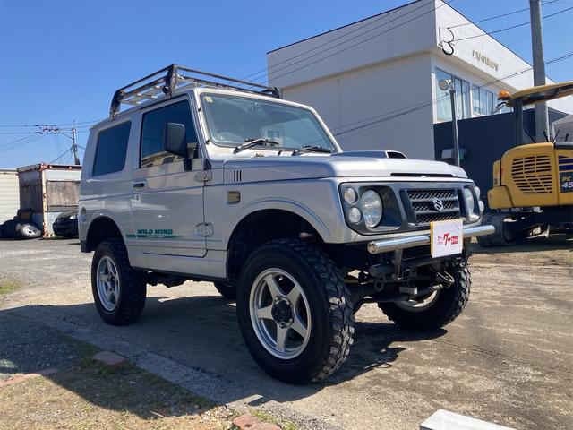 ワイルドウインド　エンジンＯＨ済　４ＷＤ　５ＭＴ　ＥＴＣ　ＣＤオーディオ　エアコン