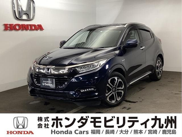 ヴェゼル(ホンダ) ハイブリッドＺ・ホンダセンシング　メモリーナビ　ＥＴＣ　リアカメラ　ナビ＆ＴＶ　盗難防止装置　フルセ　バックアイカメラ　スマ−トキ−　ＬＥＤヘッドランプ　カーテンエアバック　パワーウィンド　ＤＶＤ再生可　ＥＣＯモード　パワステ　ＡＢＳ 中古車画像
