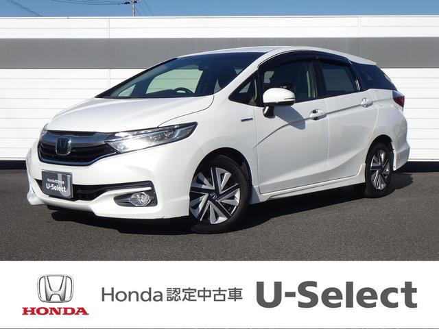 シャトル(ホンダ) ハイブリッドXホンダセンシング 横滑抑制 リヤカメラ ドライブレコーダ スマ−トキ− TVナビ サイドエアバッグ キーレス USB DVD再生機能 ECON クルコン ETC パワーウィンドウ 中古車画像