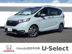 フリード+ハイブリッド ハイブリッド・クロスター シ-トヒ-タ- Rカメラ VSA クルコン LEDライト サイドカーテンエアバック フルセグTV 両側電動スライドドア フルオートエアコン スマ-トキ- USB接続 ETC 中古車画像