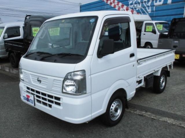DX 4WD 走行25010km 5速ミッション エアコン パワーステアリング ABS エアバック 三方開 最大積載量350kg(1枚目)