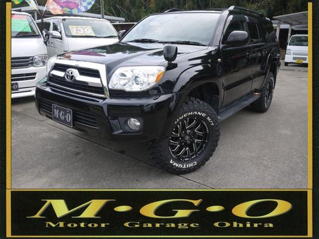 トヨタ ハイラックスサーフｓｓｒ ｘ サンルーフ リフトｕｐ レーベンハート１７インチ 新品ｍｔタイヤの中古車 車体価格139万円 07 平成19 年式 走行13 8万キロ 車体色ブラック 宮崎県宮崎市新名瓜一ノ宮１９１７ １ 株式会社 ｍ ｇ ｏの在庫 グーネット中古車