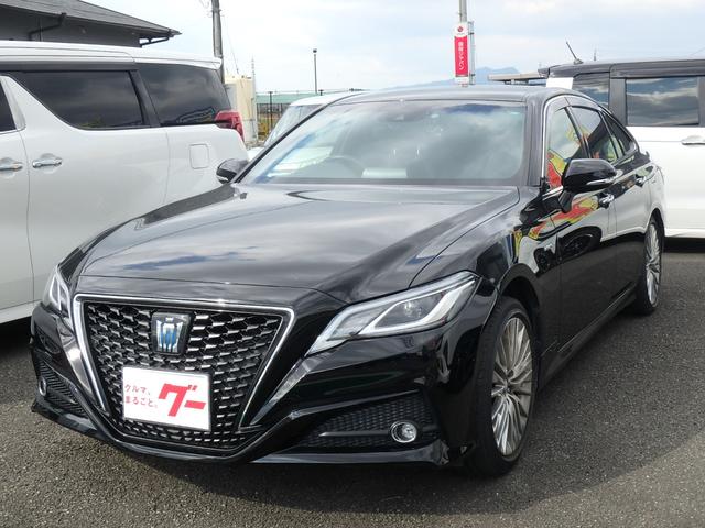 クラウンハイブリッド(トヨタ) Ｓ　エレガンススタイル　前後ドライブレコーダー　ＥＴＣ　ナビ　バックカメラ　ＬＥＤヘッドライト　ブレーキサポート　レーンサポート　ソナー　クルーズコントロール　ハンドルシフト　Ｒシートヒーター　オートマチックハイビーム 中古車画像