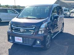 ワゴンRスティングレー ハイブリッドT ETC 全周囲カメラ ナビ TV オートクルーズコントロール レーンアシスト 衝突被害軽減システム オートライト LEDヘッドランプ スマートキー アイドリングストップ 電動格納ミラー シートヒーター 中古車画像