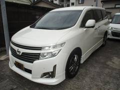 日産　エルグランド　２５０ハイウェイスターアーバンクロムブラックレザー　車検整備付　ＨＤＤナビ　全周囲カメラ