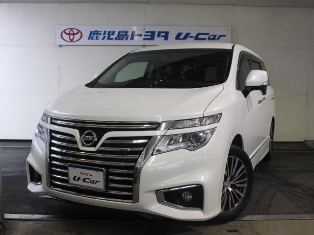 250ハイウェイスタープレミアム 後席モニタ ナビ フルセグTV バックカメラ 革シート 3列シート(1枚目)