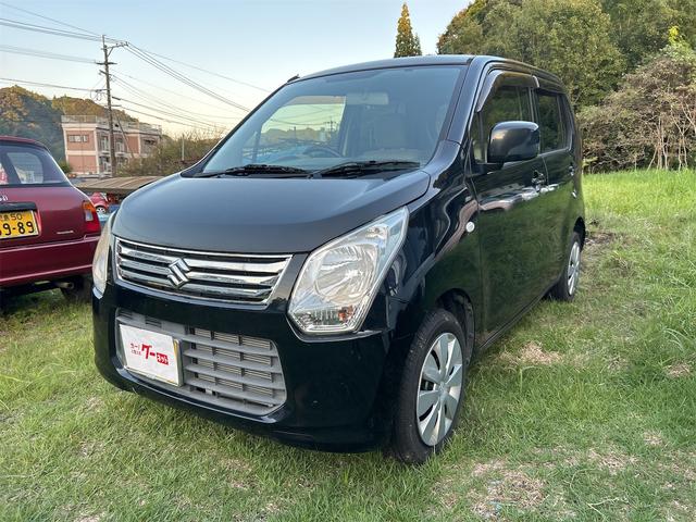 ワゴンR(スズキ) FX ナビ キーレスエントリー アイドリングストップ 電動格納ミラー ベンチシート CVT 盗難防止システム ABS CD DVD再生 アルミホイール 衝突安全ボディ エアコン パワーステアリング 中古車画像