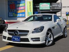 メルセデス・ベンツ　ＳＬＫ　ＳＬＫ２００ブルーエフィシェンシー　スポーツ　純正ナビ　フルセグＴＶ