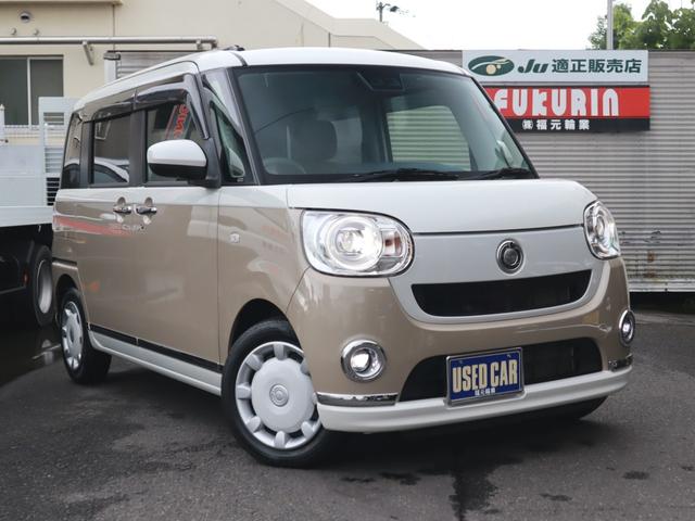 ムーヴキャンバス(ダイハツ) GメイクアップVS SAIII ナビフルセグTV全周囲カメラBT ETC Pスタート 両側電動スライド LEDライト&フォグ タイヤ4本&バッテリー新品 中古車画像