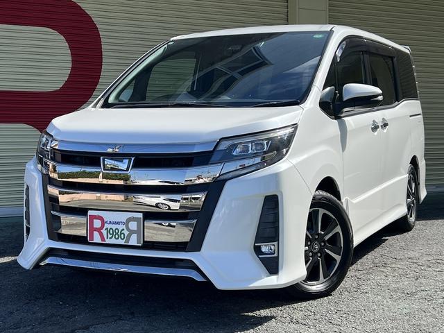 ノア Ｓｉ　ダブルバイビー　純正９型ナビ　フルセグ　全方位Ｍ　後席フリプダウン　ＥＴＣ　スマートキー　ＥＧプッシュ　両側電動スライドドア　後席ロールブラインド　ハーフレザーシート　ＬＥＤライト　衝突軽減　Ａハイビーム　１６ＡＷ（1枚目）