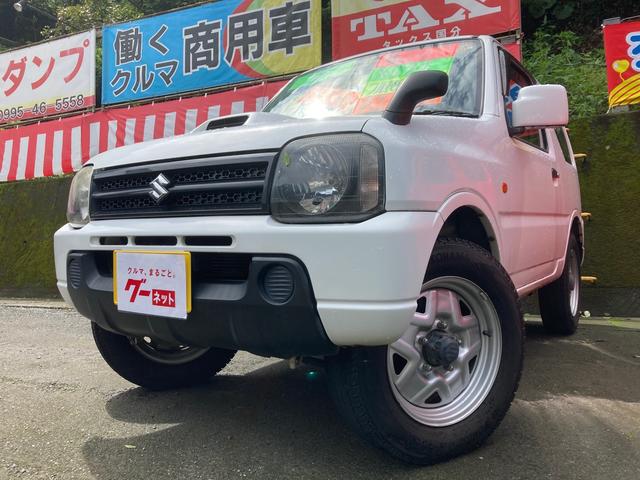 ジムニー ＸＧ　４ＷＤ　ミュージックプレイヤー接続可　ＣＤ　キーレスエントリー　ＭＴ　ターボ　アルミホイール　衝突安全ボディ　ＡＢＳ　エアコン　パワーステアリング