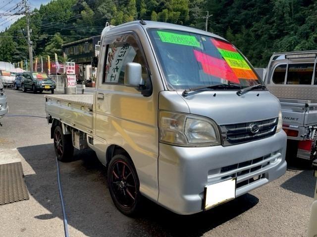 ハイゼットトラック(ダイハツ) ＥＸＴ　５速ミッション　ＥＴＣ　ナビ　作業灯　１５インチアルミ 中古車画像