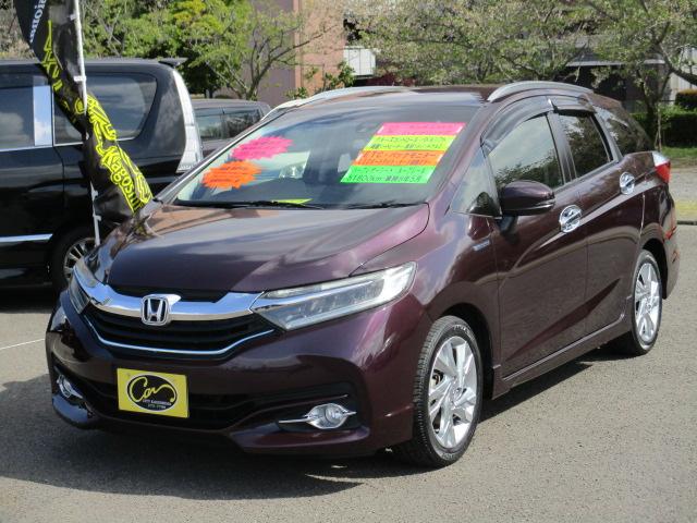 ホンダ シャトル ハイブリッドZ 禁煙車 衝突軽減ブレーキ ホンダ シャトル ハイブリッドZ 禁煙車 衝突軽減ブレーキ