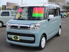 スペーシア ハイブリッドX 禁煙車 デュアルカメラブレーキサポート リアクリアランスソナー 後退時ブレーキサポート ヘッドアップディスプレイ 純正SDナビ ルーフレール 中古車画像