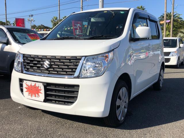 ワゴンｒ スズキ ｆｘ キーレスエントリー アイドリングストップ 電動格納ミラー シートヒーター ベンチシート ｃｖｔ 盗難防止システム 衝突安全ボディ ａｂｓ ｅｓｃ エアコン パワーステアリング バックモニター 鹿児島県 ｆｘ キーレスエントリー アイドリング