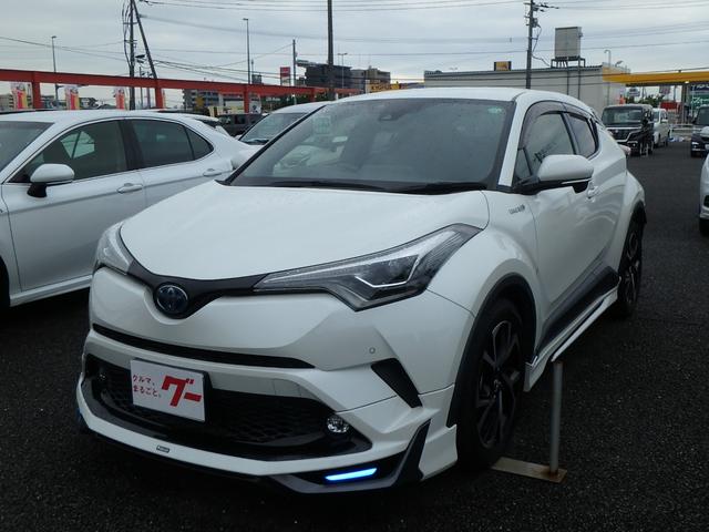 トヨタ Ｃ－ＨＲ Ｇ　モデリスタエアロ　ナビ　ブレーキサポート　レーンサポート　ソナー　クルーズコントロール　ＬＥＤヘッドライト　Ｗシートヒーター　スマートキー　プッシュスタート　オートライト　オートエアコン