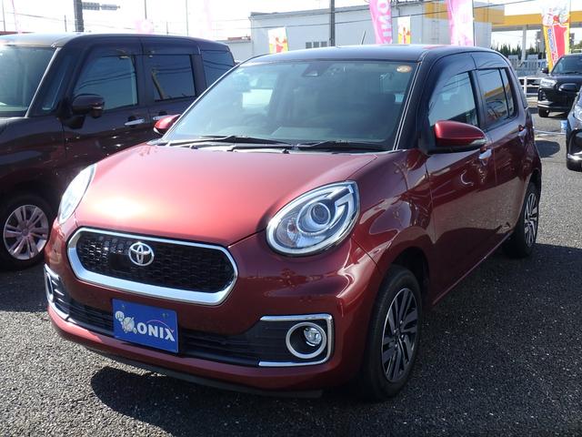 パッソ(トヨタ) モーダ　Ｇパッケージ　前後ドライブレコーダー　ＥＴＣ　ナビ　バックカメラ　ブレーキサポート　レーンサポート　ソナー　アイドリングストップ　スマートキー　プッシュスタート　オートライト　オートエアコン　ＬＥＤヘッドライト 中古車画像