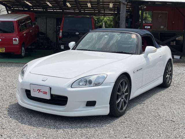 ベースグレード　オープンカー　バックカメラ　ＨＩＤ　６速ＭＴ　キーレスエントリー　アルミホイール　ＡＢＳ　　車高調　エンジンオーバーホール