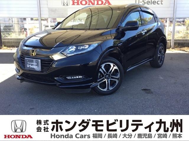 ヴェゼル(ホンダ) ハイブリッドＺ・ホンダセンシング　クルコン　純正ナビ　フルセグ　ＥＴＣ　ドラレコ　シートヒーター　レーダーサポート　ＤＶＤ再生機能　横滑り防止システム　バックアイカメラ　盗難防止装置　スマ−トキ−　ＥＣＯモード　パワーウィンド　ＡＢＳ 中古車画像