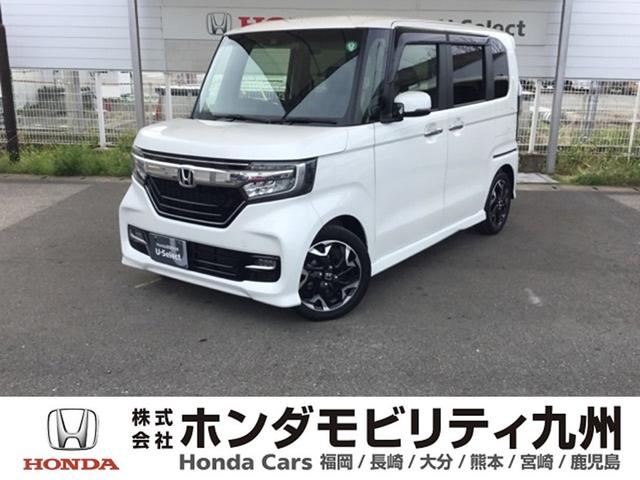 ホンダ Ｎ−ＢＯＸカスタム Ｇ　Ｌターボホンダセンシング　ドラレコ　純正ナビ