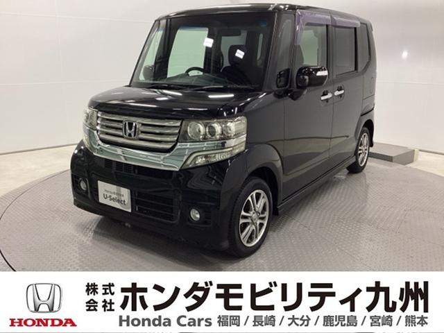 Ｎ−ＢＯＸカスタム(ホンダ) Ｇ・Ｌパッケージ　片側電動スライドドア　Aftermarketナビ　フルセグ　アイドリングストップ車　ナビ・ＴＶ　スマキ−　フロントベンチシート　地デジＴＶ　パワーウィンドウ　片側電動両側スライドドア　盗難防止システム　オートエアコン 中古車画像
