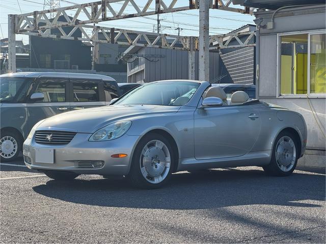 ４３０ＳＣＶ　グー鑑定証付き　電動オープンカー　レザーシート　シートヒーター　バックカメラ　ＥＴＣ　運転席／助手席電動パワーシート　純正アルミホイール　ハイオクエンジン　両側オートウィンドウ　純正ナビ　ＣＤ