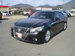 クラウンハイブリッド アスリートS オートクルーズコントロール バックカメラ ナビ アルミホイール HID CVT スマートキー 電動格納ミラー 盗難防止システム パワーシート CD 衝突安全ボディ ABS ESC エアコン 中古車画像