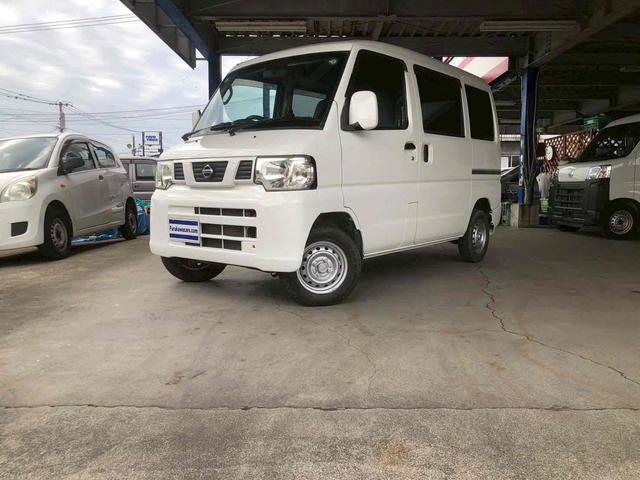 ＮＶ１００クリッパーバン(日産) 　ＤＸ　ＧＬパッケージ　ＡＴ　両側スライドドア　エアコン　パワーステアリング　パワーウィンドウ　運転席エアバッグ　助手席エアバッグ 中古車画像