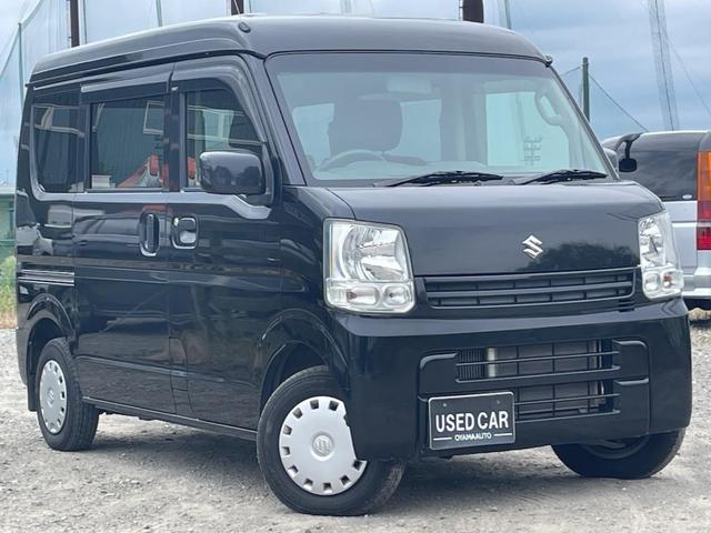 エブリイ(スズキ) ジョインターボ　５ＭＴ・４ＷＤ・ターボ・ＣＤ・ＡＭ／ＦＭラジオ・キーレス・パワーウインドウ・ＡＢＳ・オートドアミラー・集中ドアロック・プライバシードアガラス・両側スライドドア・Ｗエアーバック・オーバーヘッドコンソール 中古車画像
