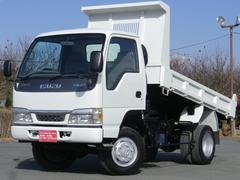 いすゞ　エルフトラック　２ｔ　超高床　強化ダンプ　４ＷＤ