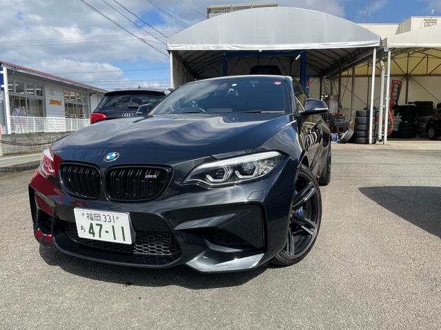 ＢＭＷ Ｍ２ ベースグレード　ワンオーナー車・ＨＤＤナビ・ＥＴＣ・黒レザーシート・フロントパワーシート・シートヒーター・純正１９インチアルミ・社外ドラレコ