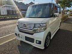 N-BOXカスタム G SSパッケージ 両側電動スライドドア TV 衝突被害軽減システム HID スマートキー アイドリングストップ ベンチシート CVT 盗難防止システム ABS ESC アルミホイール エアコン パワーステアリング 中古車画像