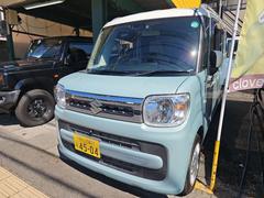 スペーシア ハイブリッドX ドライブレコーダー ETC 両側電動スライドドア ナビ TV クリアランスソナー 衝突被害軽減システム スマートキー アイドリングストップ シートヒーター ベンチシート CVT 盗難防止システム 中古車画像