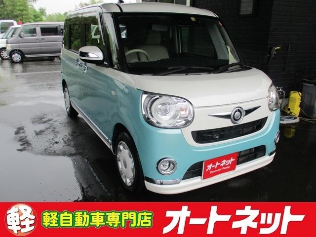 ダイハツ ムーヴキャンバス Ｇメイクアップリミテッド　ＳＡＩＩＩ　走行５９０００ｋｍ　ナビ