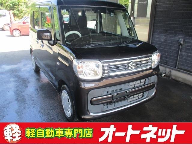 スペーシア ハイブリッドＧ　走行１９０００ｋｍ　ナビＴＶ　バックカメラ　コムテック前後ドライブレコ―ダー　車検令和８年９月　デュアルカメラレーダーブレーキ（1枚目）