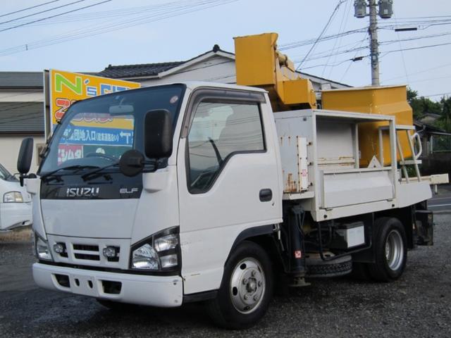 いすゞ エルフトラック 高所作業車　アイチ　バケット２００ｋｇ　８ｍ