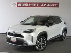 ヤリスクロス ハイブリッドZ アドベンチャー 半革シート インテリジェントクリアランスソナー 地デジ AW Bカメラ スマートキー&プッシュスタート LEDヘッドライト Pシート クルコン 横滑り防止装置 オートエアコン ETC TV キーフリー 中古車画像