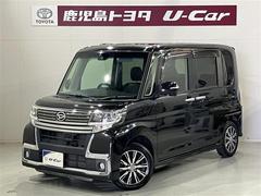 タント カスタムX トップエディションSAII DVD再生可能 ETC装備 衝突軽減システム セキュリティ 定期点検記録簿 Bモニター LEDヘッドライト フルセグテレビ キーフリーシステム ハーフレザーシート パワーステアリング ナビTV アルミ 中古車画像