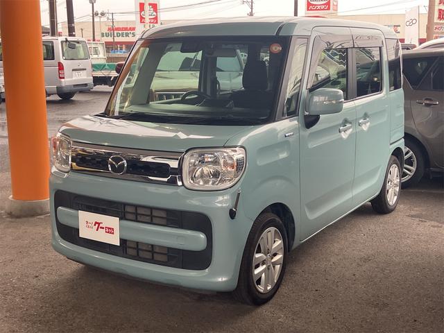 フレアワゴン(マツダ) ハイブリッドＸＳ　ドライブレコーダー　バックカメラ　両側電動スライドドア　ナビ　ＴＶ　クリアランスソナー　レーンアシスト　衝突被害軽減システム　オートライト　スマートキー　アイドリングストップ　電動格納ミラー 中古車画像