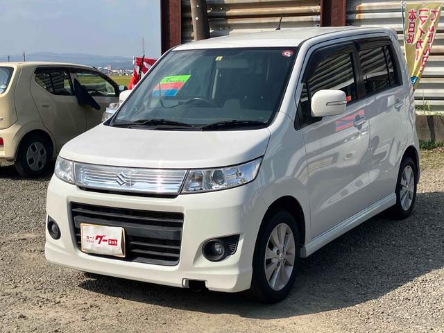 ワゴンRスティングレー(スズキ) T オートライト HID スマートキー 電動格納ミラー ベンチシート ターボ CVT 盗難防止システム ABS CD アルミホイール 衝突安全ボディ エアコン パワーステアリング パワーウィンドウ 中古車画像