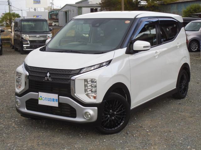 ｅＫクロス(三菱) Ｇ　Aftermarketナビ　フルセグＴＶ　Ｂｌｕｅｔｏｏｔｈオーディオ　バックカメラ　衝突軽減ブレーキ　リヤバンパーソナー　オートライト　シートヒーター　Aftermarket１５インチＡＷ　ＥＴＣ 中古車画像