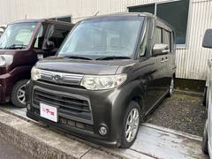 タント カスタムX 電動スライドドア HID スマートキー アイドリングストップ 電動格納ミラー ベンチシート CVT 盗難防止システム ABS CD MD アルミホイール 衝突安全ボディ エアコン パワーステアリング 中古車画像