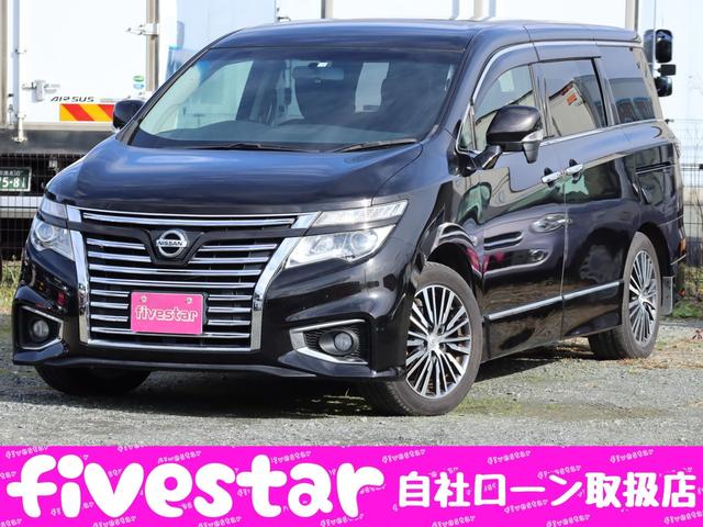 エルグランド(日産) ２５０ハイウェイスター　両側パワースライドドア　８インチメモリーナビ　フルセグ　フリップダウンモニター　Ｂｌｕｅｔｏｏｔｈ　バックカメラ 中古車画像