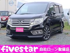 ステップワゴンスパーダ Z クールスピリット 2年保証付 ETC バックカメラ ナビ TV オートクルーズコントロール 両側電動スライドドア オートライト HID スマートキー アイドリングストップ 電動格納ミラー 後席モニター 3列シート 中古車画像