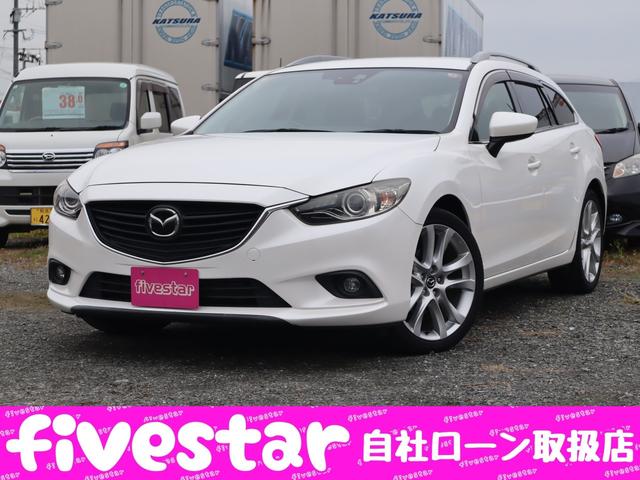 アテンザワゴン(マツダ) ＸＤ　２年保証付　ＥＴＣ　バックカメラ　ナビ　オートクルーズコントロール　衝突被害軽減システム　アルミホイール　オートライト　スマートキー　アイドリングストップ　電動格納ミラー　盗難防止システム 中古車画像