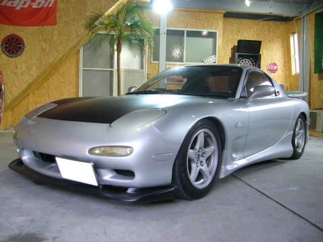 マツダ ＲＸ－７ タイプＲＩＩ　室内保管車両　実走行　５速マニュアル　マフラー　エアークリーナー　追加メーター付