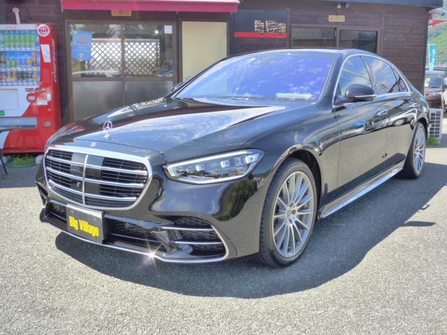 メルセデス・ベンツ Ｓクラス Ｓ５００　４マチックロング　ＡＭＧライン　左ハンドル　リアコンフォートパッケージ　３Ｄコックピットディスプレイ　サンルーフ　後列モニター　電動レザーシート　ＬＥＤヘッドライト　純正アルミホイール　ワンオーナー車　車検令和６年３月