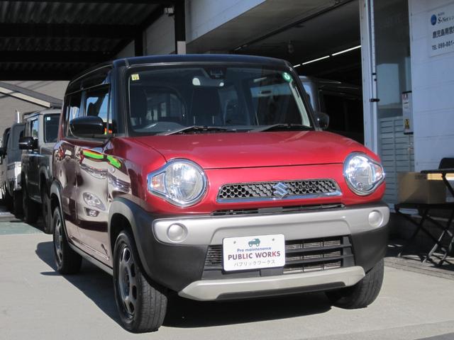 ハスラー(スズキ) Ｇ　車検２年＆整備付き　ナビ　ＴＶ　Ｂｌｕｅｔｏｏｔｈ　ＥＴＣ　衝突被害軽減システム　オートエアコン 中古車画像